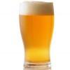 Cold Beer Glass isolated on white